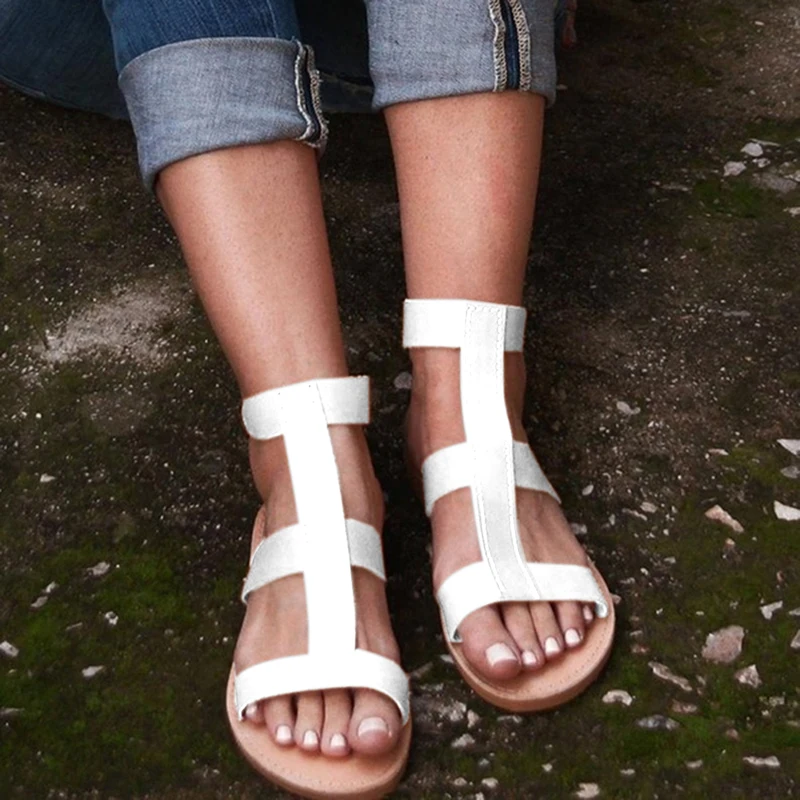 Beach Sandals Women Fashion Flats Shoes Large Size Roman Sandalias Female Mujer 2021 New Outdoor Sandals Femme
Beach Sandals Women Fashion Flats Shoes Large Size Roman Sandalias Female Mujer 2021 New Outdoor Sandals Femme