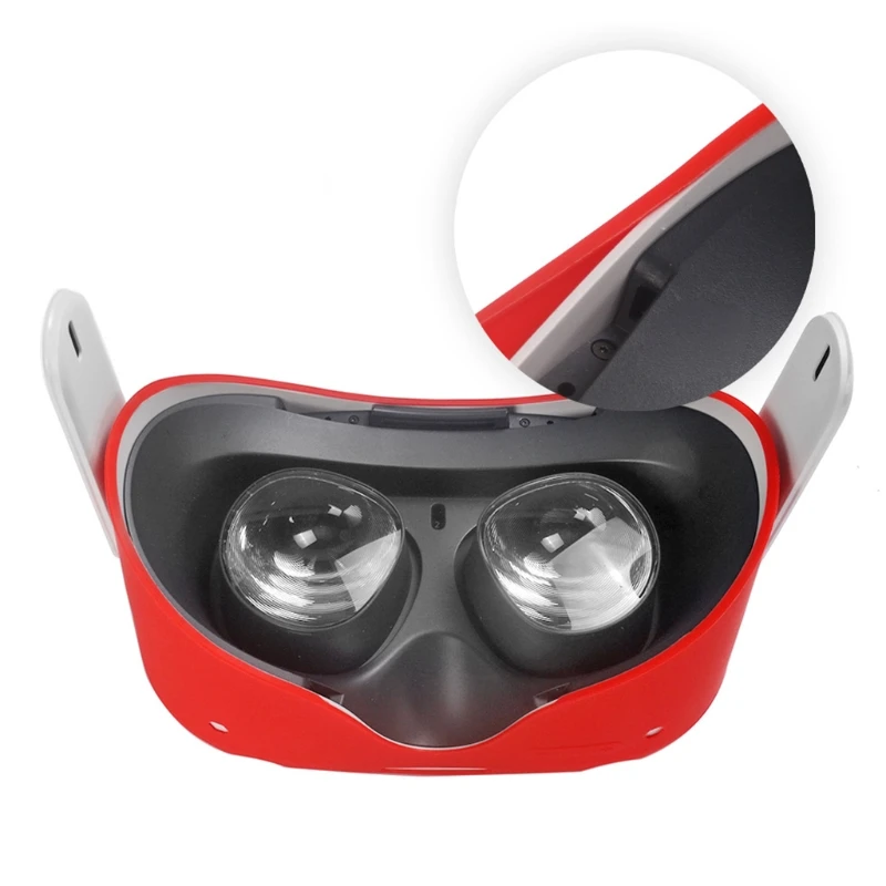 Silicone Protective Cover Shell Case For Oculus Quest 2 VR Headset Head Cover Skin Anti-Scratches For Oculus Quest 2 40JB
Silicone Protective Cover Shell Case For Oculus Quest 2 VR Headset Head Cover Skin Anti-Scratches For Oculus Quest 2 40JB