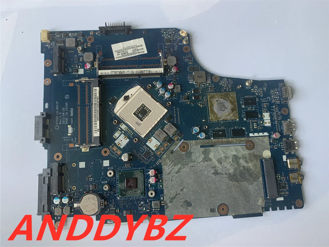 Original P7YE0 LA-6911P Laptop Motherboard for acer Aspire 7750 7750G Motherboard with Video Chips onboard 2memory TESED OK
Original P7YE0 LA-6911P Laptop Motherboard for acer Aspire 7750 7750G Motherboard with Video Chips onboard 2memory TESED OK