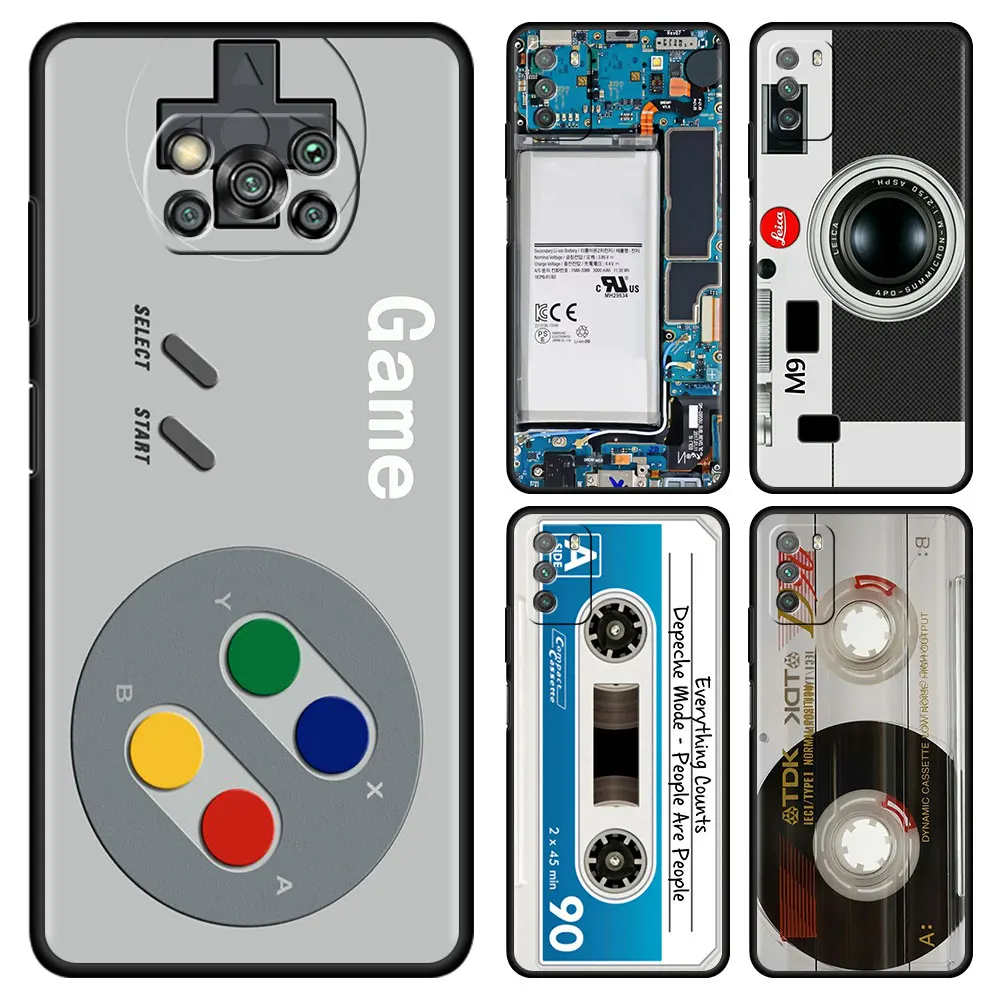 Vintage Camera Cassette Fitted Case For Xiami Poco X3 NFC M3 F1 F3 GT Phone Capa For Redmi K40 Pro Mi 10T Pro Matte Soft Cover
Vintage Camera Cassette Fitted Case For Xiami Poco X3 NFC M3 F1 F3 GT Phone Capa For Redmi K40 Pro Mi 10T Pro Matte Soft Cover