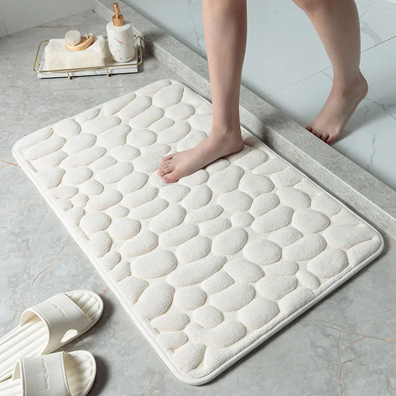 Thicken Rebound Bathroom Bath Mat Memory Foam Toilet Rugs Anti-skid Bathtub Side Wash Basin Floor Carpets Embossing Stones Prin
Thicken Rebound Bathroom Bath Mat Memory Foam Toilet Rugs Anti-skid Bathtub Side Wash Basin Floor Carpets Embossing Stones Prin