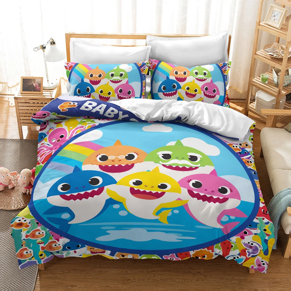Cartoon Fish Bedding Set 3D Printed Animals Duvet Cover For Bedroom Bed Quilt Set Sea Shark For Children Kids Boys Bedspread
Cartoon Fish Bedding Set 3D Printed Animals Duvet Cover For Bedroom Bed Quilt Set Sea Shark For Children Kids Boys Bedspread