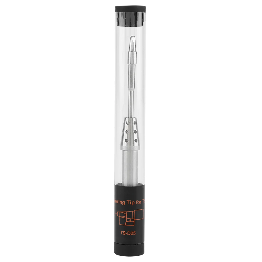 Pluggable Soldering Iron Tips Replacement for TS80 Digital Soldering Iron (TS-D25)
Pluggable Soldering Iron Tips Replacement for TS80 Digital Soldering Iron (TS-D25)