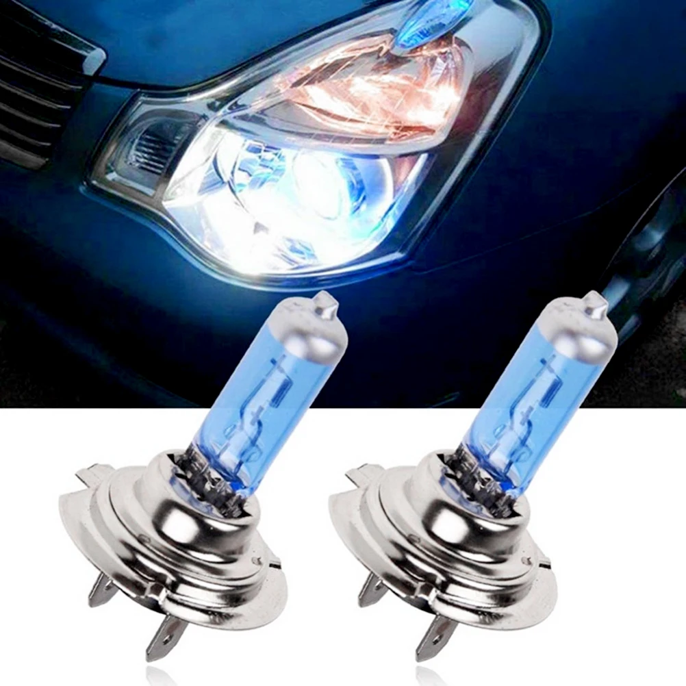 2pcs H7 55W 12V Super Bright White Fog Lights Halogen Bulb High Power Car Headlights Lamp Car Light Source parking
2pcs H7 55W 12V Super Bright White Fog Lights Halogen Bulb High Power Car Headlights Lamp Car Light Source parking