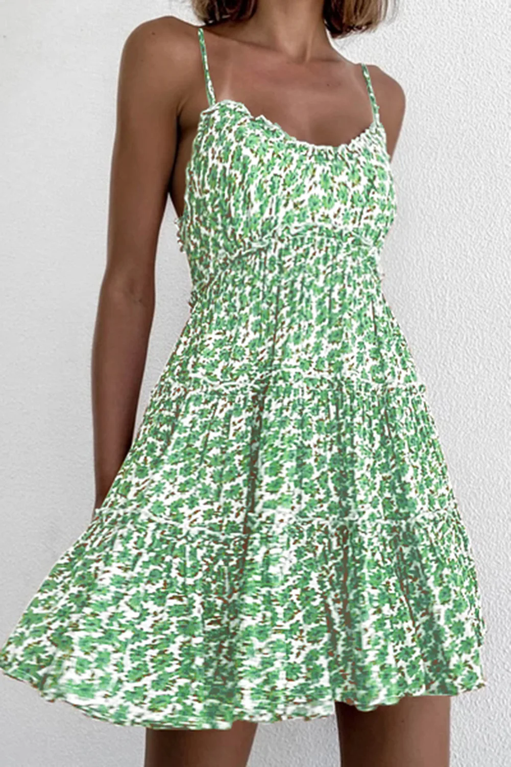 Amazon European American Fashion Floral Print Summer Sexy Backless A- line Dress for Women Lq212s4156
Amazon European American Fashion Floral Print Summer Sexy Backless A- line Dress for Women Lq212s4156