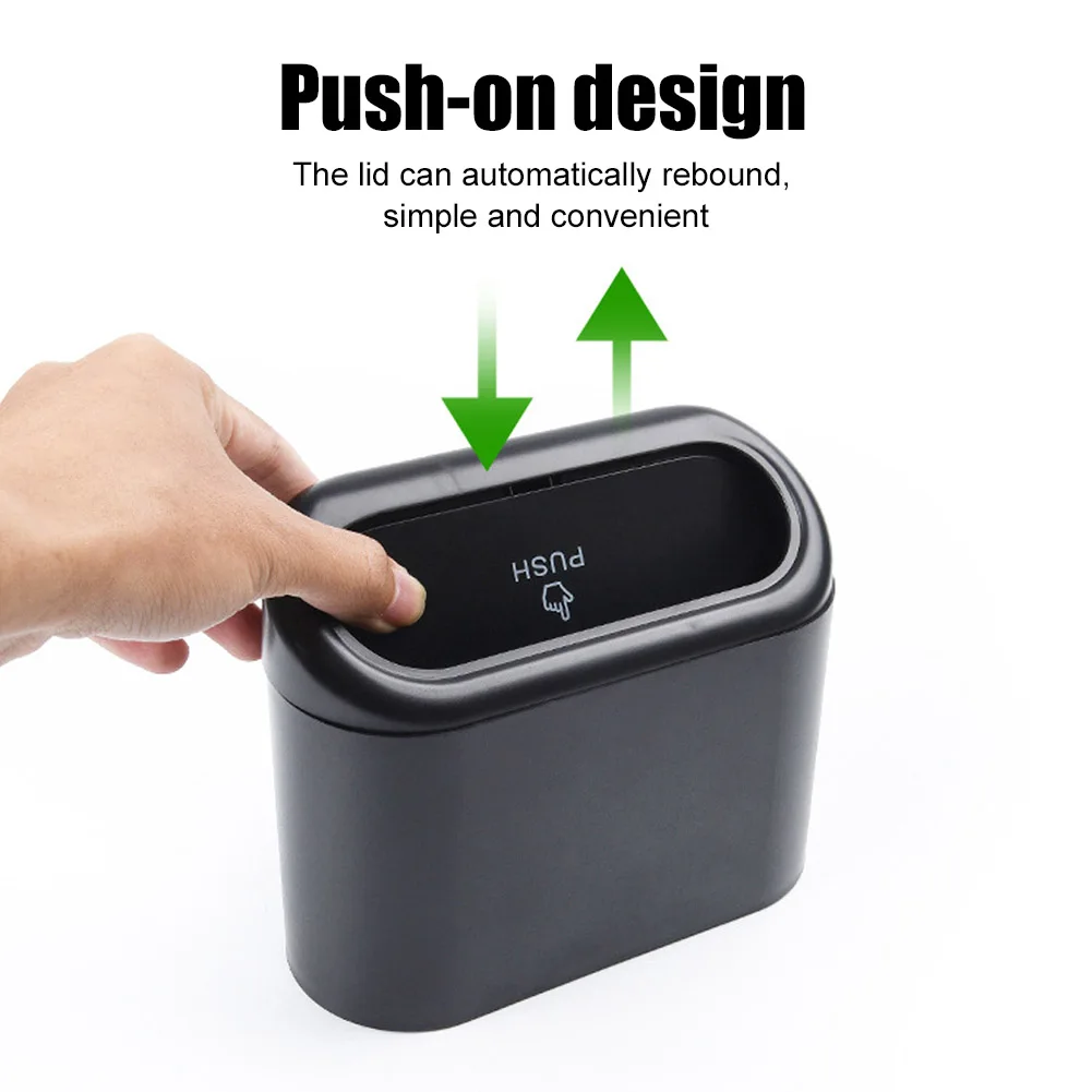 Car Trash Bin Hanging Vehicle Garbage Dust Case Storage Box Waterproof Push Lid Pressing Type Trash Can Car Interior Accessorie
Car Trash Bin Hanging Vehicle Garbage Dust Case Storage Box Waterproof Push Lid Pressing Type Trash Can Car Interior Accessorie