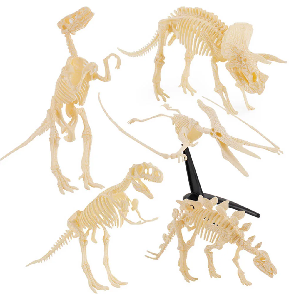 Animal Model Assembled Dinosaur Skeleton Model Triceratops Tyrannosaurus Mammoth Animal PVC Model Decoration Gift
Animal Model Assembled Dinosaur Skeleton Model Triceratops Tyrannosaurus Mammoth Animal PVC Model Decoration Gift