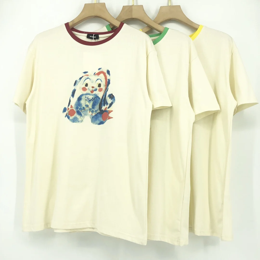 We11 Done T Shirt Men Women Painted Cartoon Little Monster Printed Round-neck T-shirt Art Sense Graffiti Casual T-shirt
We11 Done T Shirt Men Women Painted Cartoon Little Monster Printed Round-neck T-shirt Art Sense Graffiti Casual T-shirt
