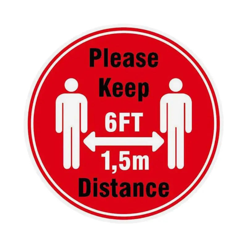 Anti-Slip Social Distance Keeping Floor Sticker Safety Floor Sign Marker Paster Wholesale Dropshipping
Anti-Slip Social Distance Keeping Floor Sticker Safety Floor Sign Marker Paster Wholesale Dropshipping