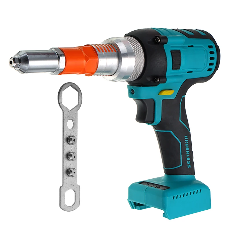 Brushless Electric Riveter Fully Automatic Riveter High-intensity Operation Bare Metal Machine Suitable For Makita Battery
Brushless Electric Riveter Fully Automatic Riveter High-intensity Operation Bare Metal Machine Suitable For Makita Battery