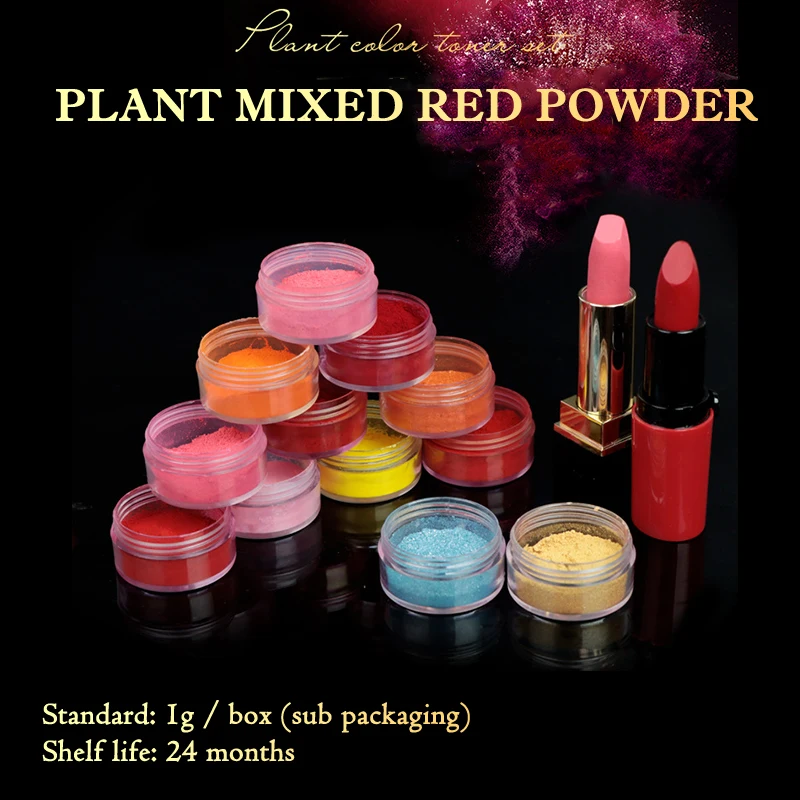 Mica Powder For Lip Gloss DIY Lipstick Pigment Powder Epoxy Resin Soap Making 11 Colors DIY Lipstick Material Accessories
Mica Powder For Lip Gloss DIY Lipstick Pigment Powder Epoxy Resin Soap Making 11 Colors DIY Lipstick Material Accessories