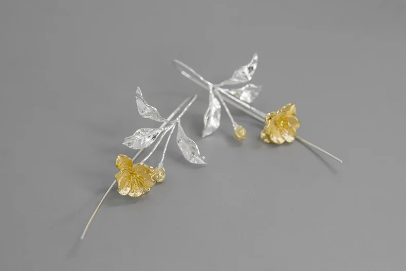 ChristmasGift Earrings Earrings Simple Dangle Earrings Fresh Begonia Flower Earrings S925Sterling Silver Female EarringsEarrings 
ChristmasGift Earrings Earrings Simple Dangle Earrings Fresh Begonia Flower Earrings S925Sterling Silver Female EarringsEarrings