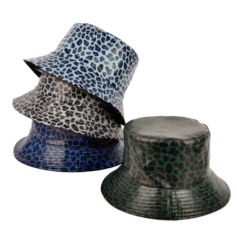 New double-sided panama hat for women. Fashion leopard-print pelvis cap PU leather thermal bucket cap Luxury Fisherman Hats
New double-sided panama hat for women. Fashion leopard-print pelvis cap PU leather thermal bucket cap Luxury Fisherman Hats