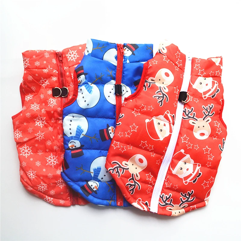 With Buckle Comfortable Vest Cotton-padded Jacket Soft Sleeveless Coat Coat Puppy Padded Jacket Christmas Style Animal Clothes
With Buckle Comfortable Vest Cotton-padded Jacket Soft Sleeveless Coat Coat Puppy Padded Jacket Christmas Style Animal Clothes