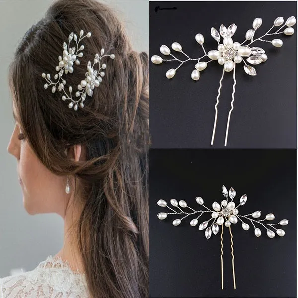 Delysia King 2pcs U-shaped Pearl Hairpin 
Delysia King 2pcs U-shaped Pearl Hairpin