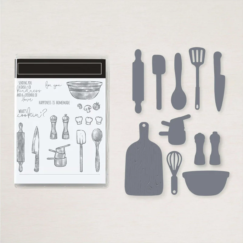 Clear Stamps And Cutting Dies Tableware Kitchenware Knife Spoon For DIY Scrapbook Photo Album Craft Card 2021 New
Clear Stamps And Cutting Dies Tableware Kitchenware Knife Spoon For DIY Scrapbook Photo Album Craft Card 2021 New