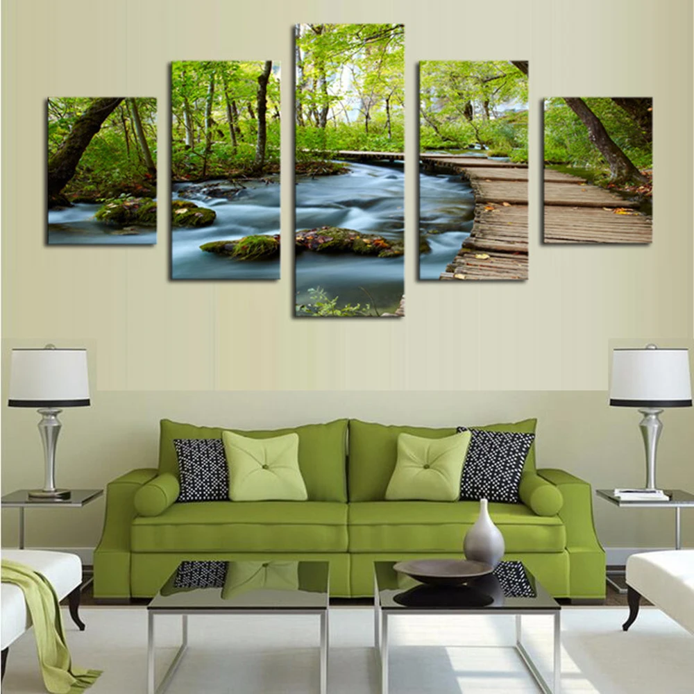 

Landscape Canvas Pictures Home 20*30cm 20*40cm 20*50cm For Living Room High Definition Picture Photo Prints Canvas Vivid Color