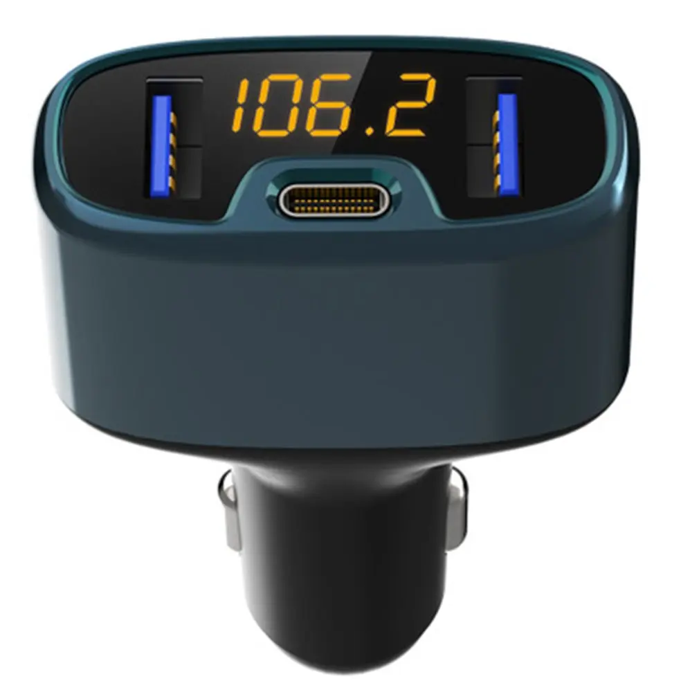 Wireless FM Transmitter Car Kit Hands-Free Car Charger Mp3 Player TYPE-C PD Charging Player Automobile Car Wireless MP3
Wireless FM Transmitter Car Kit Hands-Free Car Charger Mp3 Player TYPE-C PD Charging Player Automobile Car Wireless MP3