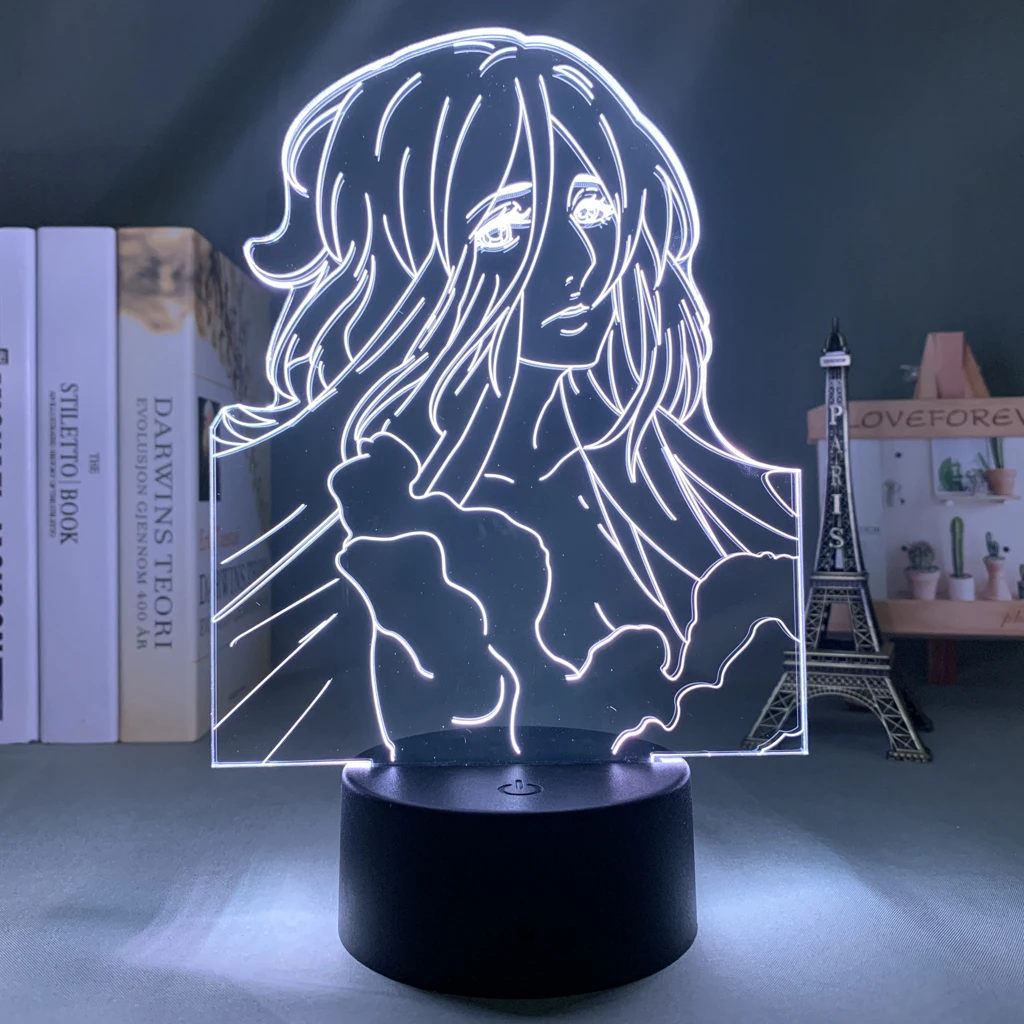Attack on Titan Led Light Anime Manga Shingeki No Kyojin 3d Lamp Pieck Finger Night Light for Kids Bedroom Decor Birthday Gift
Attack on Titan Led Light Anime Manga Shingeki No Kyojin 3d Lamp Pieck Finger Night Light for Kids Bedroom Decor Birthday Gift