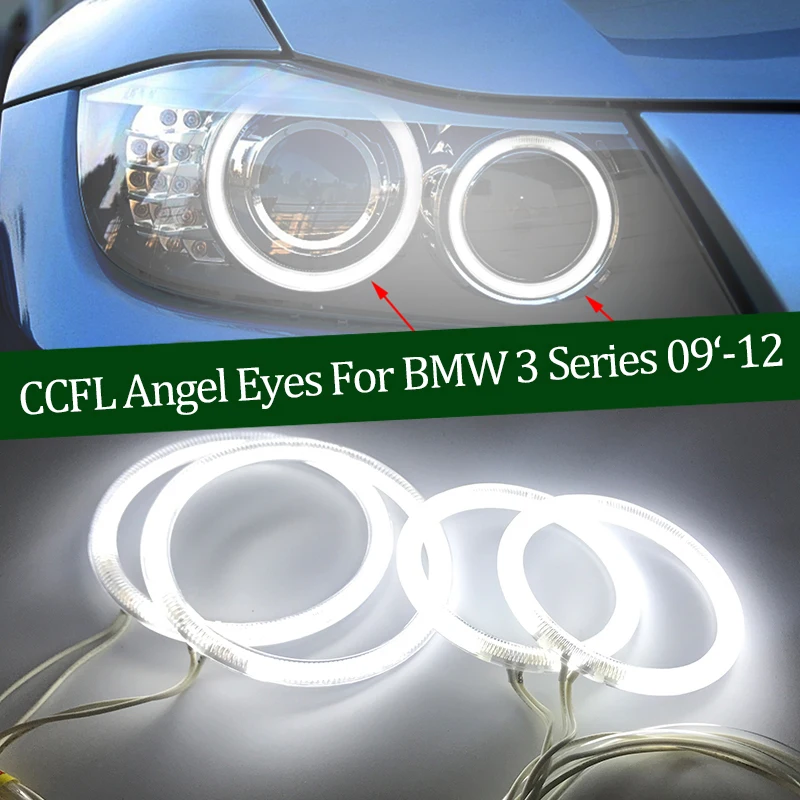 Hight Quality CCFL Angel Eyes Kit Warm White Halo Ring For BMW 3 Series E91 E90 LCI 2009-2012 Xenon headlights Demon Eye
Hight Quality CCFL Angel Eyes Kit Warm White Halo Ring For BMW 3 Series E91 E90 LCI 2009-2012 Xenon headlights Demon Eye