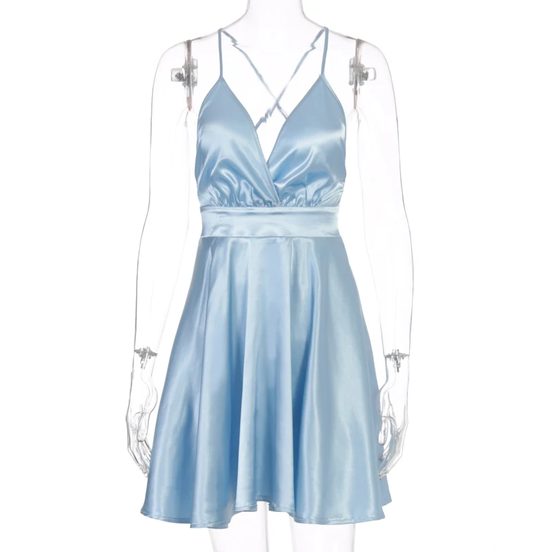 Zoulv Spring Backless Bow Pink Solid Summer Women Streetwear Party Outfits 2021 Sleeveless V-neck Sexy Mini Slip Dress
Zoulv Spring Backless Bow Pink Solid Summer Women Streetwear Party Outfits 2021 Sleeveless V-neck Sexy Mini Slip Dress