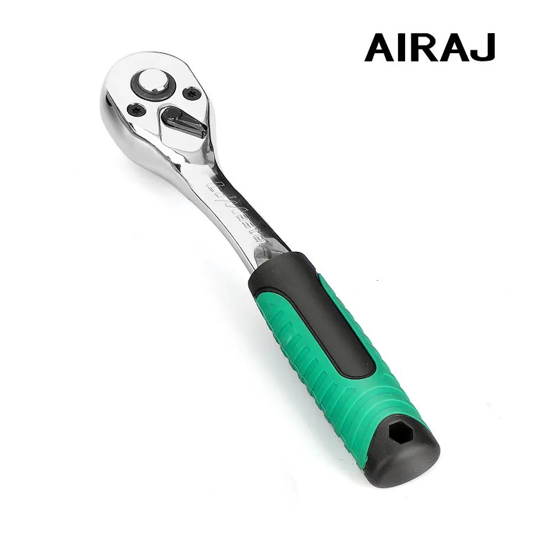 Гаечный ключ AIRAJ, торцевой ключ с трещоткой, 72 зубца, быстроразъемный, двусторонний, 1/4, 3/8, 1/2 дюйма
Гаечный ключ AIRAJ, торцевой ключ с трещоткой, 72 зубца, быстроразъемный, двусторонний, 1/4, 3/8, 1/2 дюйма