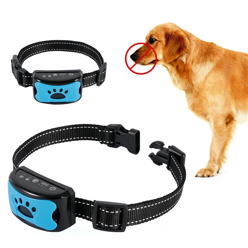 Pet Dog Barking Control Device Rechargeable Anti-Barking Collar Adjustable Dogs Bark Deterrents Training Collars
Pet Dog Barking Control Device Rechargeable Anti-Barking Collar Adjustable Dogs Bark Deterrents Training Collars