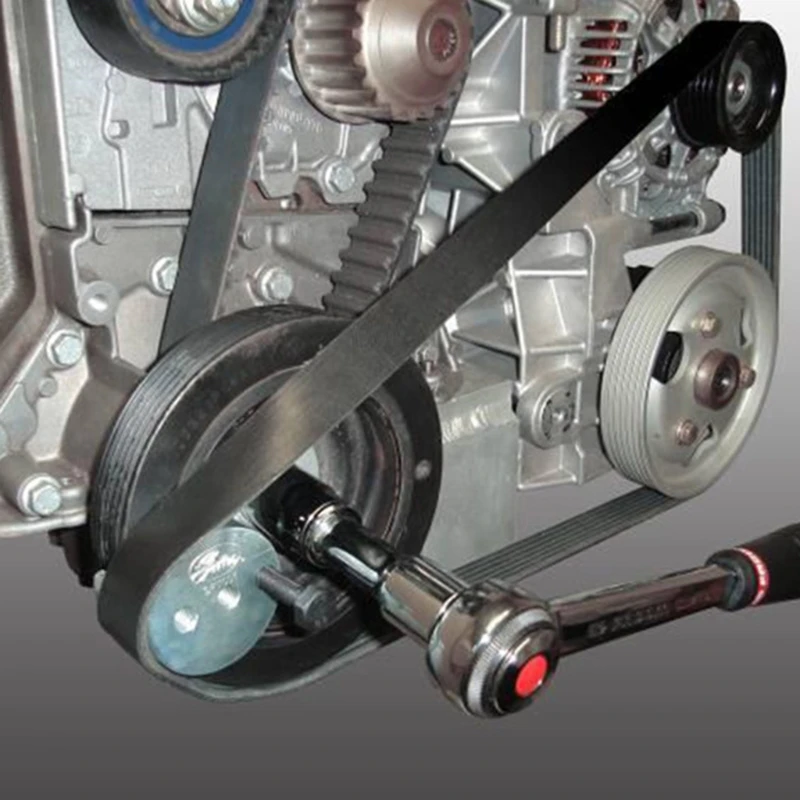 Elastic Stretch Ribbed Pulley Drive Belt Flexible Multi-ribbed Belt Installation
Elastic Stretch Ribbed Pulley Drive Belt Flexible Multi-ribbed Belt Installation