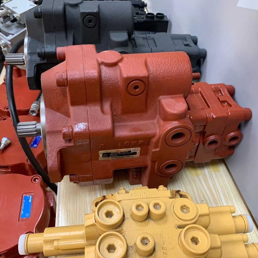 original PVD-2B-40 hydraulic pump with pilot pump removed from imported excavator 
original PVD-2B-40 hydraulic pump with pilot pump removed from imported excavator
