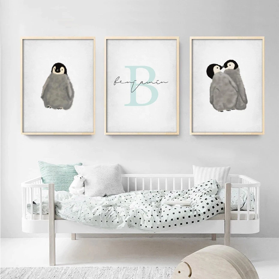 Simple Canvas Prints Painting Lovely Penguin English Letters 3Pcs Livingroom Bedroom Sofa Background Wall Art Decoration
Simple Canvas Prints Painting Lovely Penguin English Letters 3Pcs Livingroom Bedroom Sofa Background Wall Art Decoration