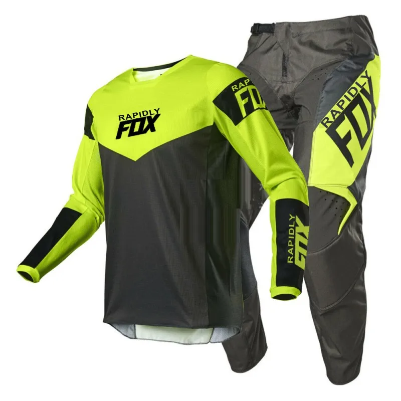 NEW 2022 rapidly FOX 180/360 Motocross Jersey and Pants gear set Combo mx motorbike clothing mtb Off Road motorcycle racing suit
NEW 2022 rapidly FOX 180/360 Motocross Jersey and Pants gear set Combo mx motorbike clothing mtb Off Road motorcycle racing suit