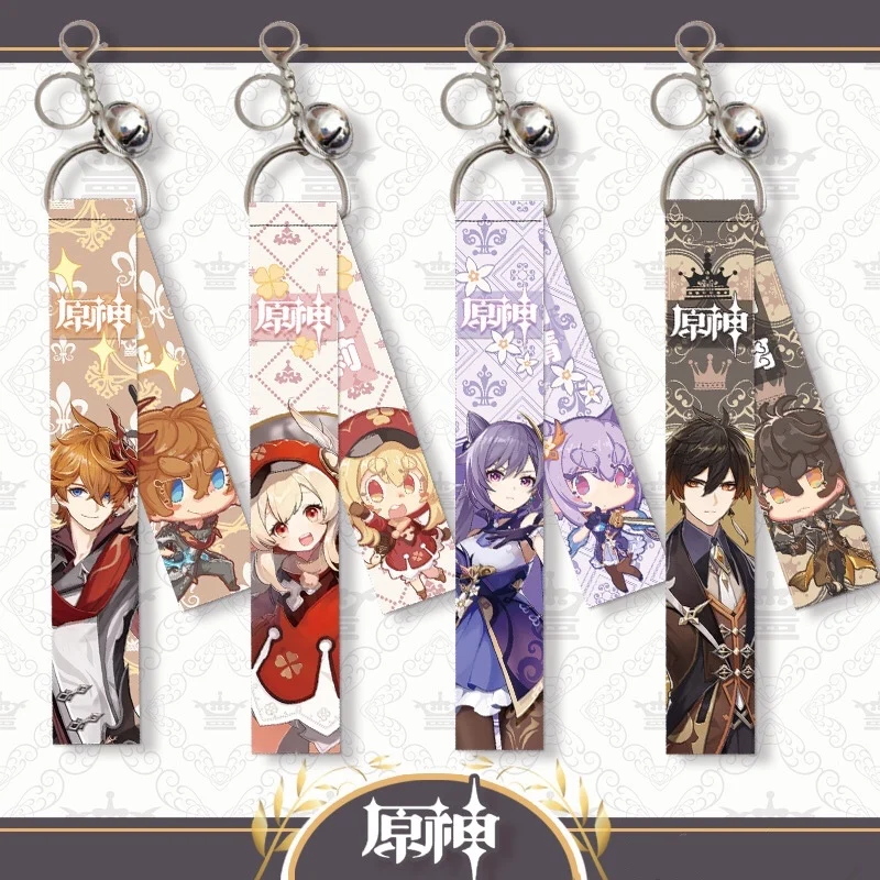 Game Genshin Impact Cosplay key chain animation surrounding streamer pendant ornaments
Game Genshin Impact Cosplay key chain animation surrounding streamer pendant ornaments
