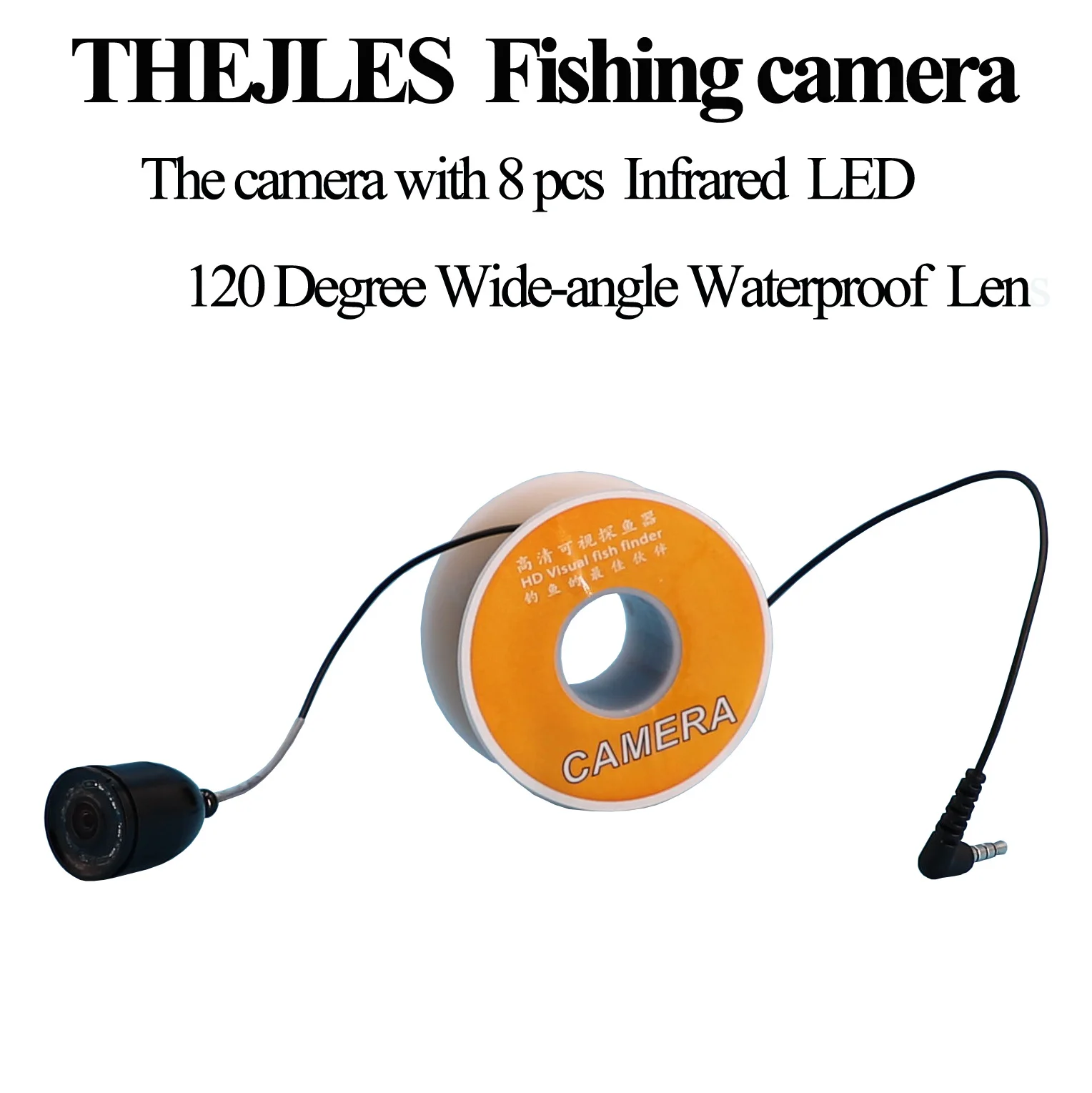 Фото Одноместная Рыбалка Камера для Рыболокаторы 8 шт. инфракрасный светильник