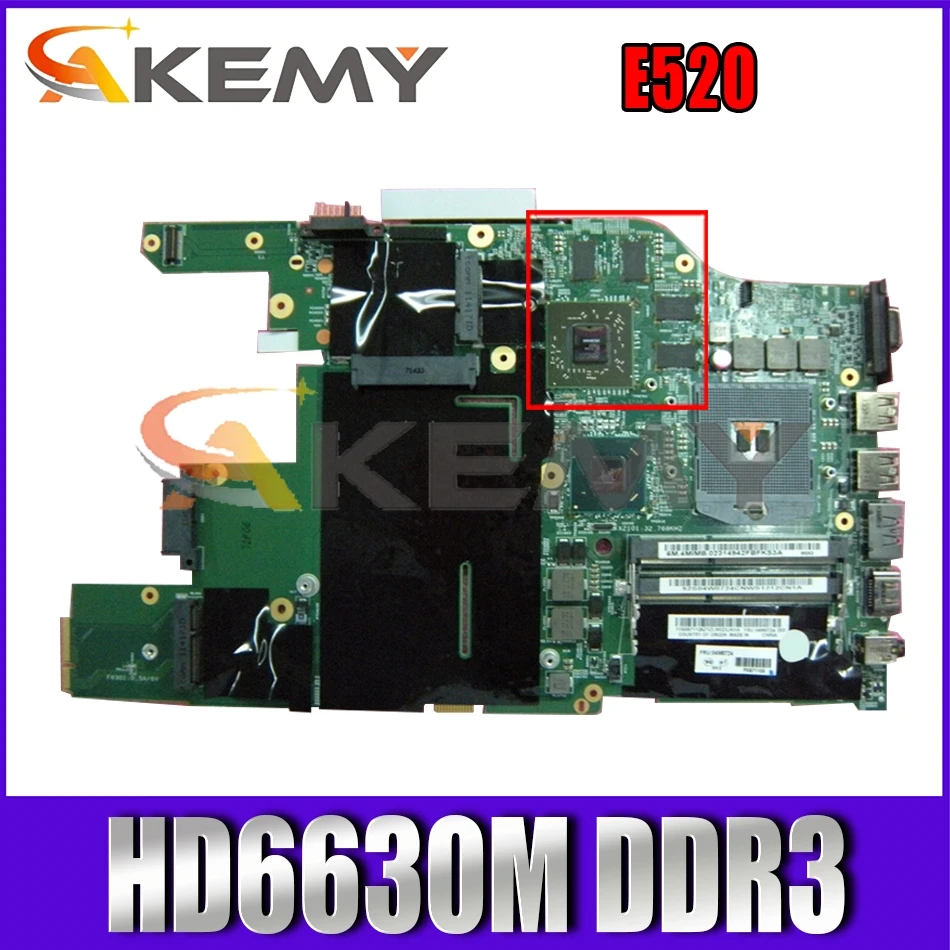 Akemy Suitable For Lenovo ThinkPad E520 Laptop Motherboard PGA988B HM65 GPU HD6630M DDR3 100% Test Work
Akemy Suitable For Lenovo ThinkPad E520 Laptop Motherboard PGA988B HM65 GPU HD6630M DDR3 100% Test Work