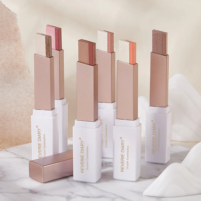 New Two Color Lazy Eyeshadow Stick Two-color Gradient Glitter Eye Shadow Waterproof Color Version Chocolate Eye Shadow Palette
New Two Color Lazy Eyeshadow Stick Two-color Gradient Glitter Eye Shadow Waterproof Color Version Chocolate Eye Shadow Palette