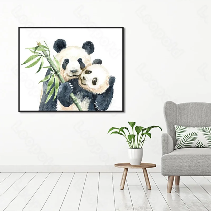 Modern Style Murals Frameles Poster Cartoon Panda and Bamboo Home Residential Bedroom Decoration Living Room Canvas Painting
Modern Style Murals Frameles Poster Cartoon Panda and Bamboo Home Residential Bedroom Decoration Living Room Canvas Painting