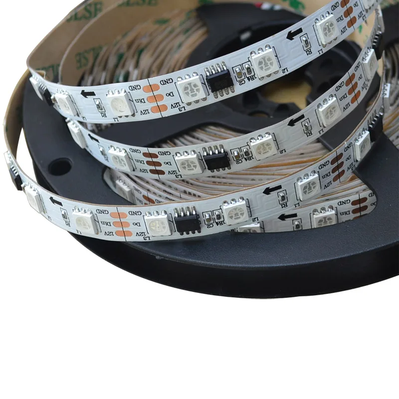 5m 12V IP67 Silicone Waterproof 6803IC Magic Dream Color LED Flexible RGB LED Strip 30LED/m 5050SMD Chasing Lights w/ Controller
5m 12V IP67 Silicone Waterproof 6803IC Magic Dream Color LED Flexible RGB LED Strip 30LED/m 5050SMD Chasing Lights w/ Controller
