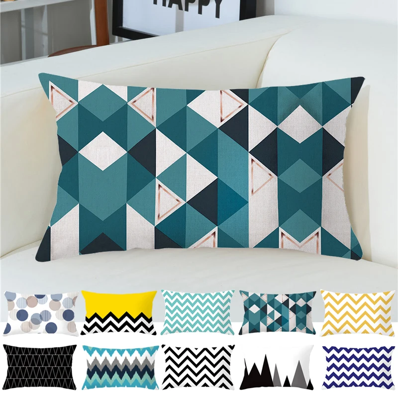 New home geometric peach skin polyester office waist pillowcase sofa hug pillowcase 50*30cm (pillow core not included)
New home geometric peach skin polyester office waist pillowcase sofa hug pillowcase 50*30cm (pillow core not included)