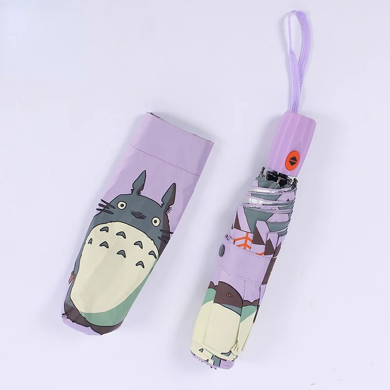 Cartoon Totoro Umbrella Rain Children Windproof Ultralight Sun Rain Automatic Folding Umbrellas Women Umbrellas parasol
Cartoon Totoro Umbrella Rain Children Windproof Ultralight Sun Rain Automatic Folding Umbrellas Women Umbrellas parasol