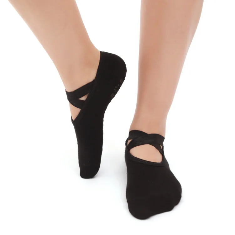 Women Bandage Yoga Socks Backless Cross Silicone Anti-Slip Sports Socks Pilates Ballet Gym Fitness Socks Slippers
Women Bandage Yoga Socks Backless Cross Silicone Anti-Slip Sports Socks Pilates Ballet Gym Fitness Socks Slippers
