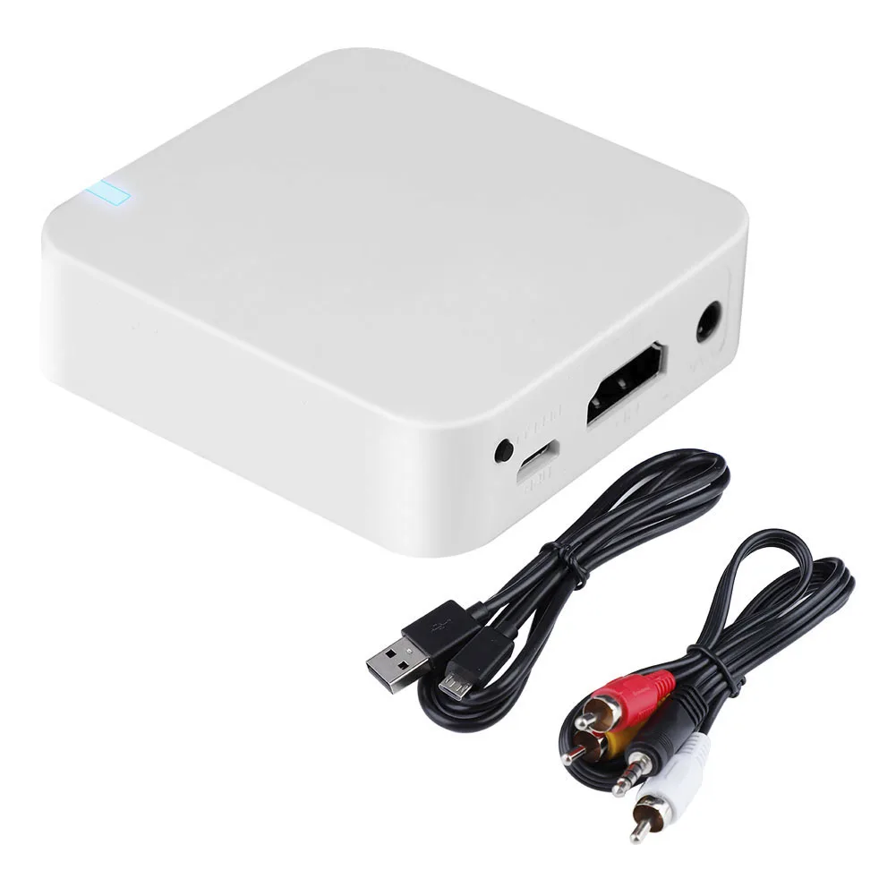 Wireless Smart Car WiFi Display Box AV+HDMI-compatible Screen Mirroring Mirror Box Airplay
Wireless Smart Car WiFi Display Box AV+HDMI-compatible Screen Mirroring Mirror Box Airplay