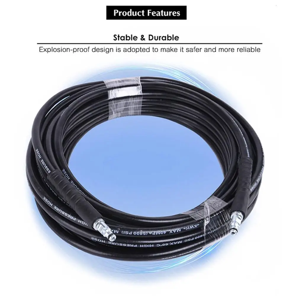 Dedicated Pipe Washer For High Pressure Car Washer Drain Washing Water Pipe Suitable For Karcher K2 K3 K4 K5 K6 K7
Dedicated Pipe Washer For High Pressure Car Washer Drain Washing Water Pipe Suitable For Karcher K2 K3 K4 K5 K6 K7