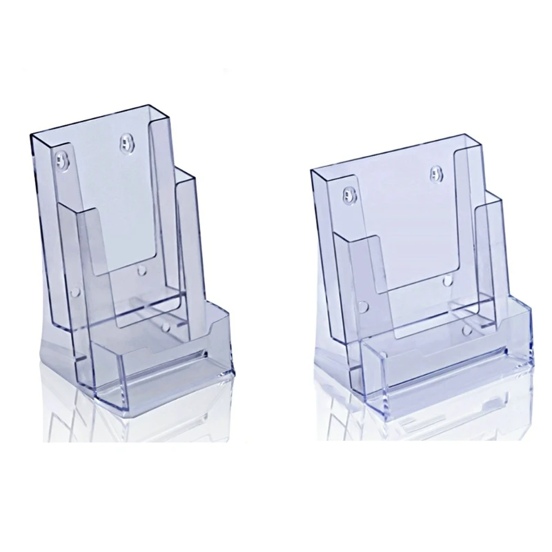 H7JF 3 Grids Pamphlet Business Card Stand Holder Rack for Hangable Tabletop Ornaments
H7JF 3 Grids Pamphlet Business Card Stand Holder Rack for Hangable Tabletop Ornaments