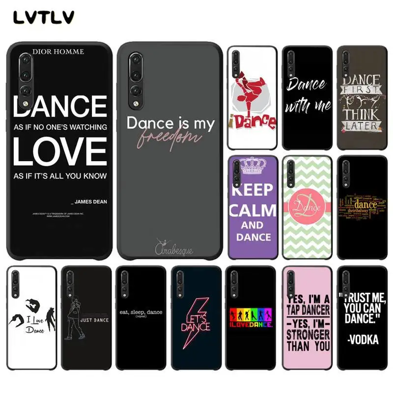 LVTLV I Love Dance TPU black Phone Case Cover Hull for huawei p10 lite p20 P40 pro lite p30 pro lite p20 lite psmart 2019
LVTLV I Love Dance TPU black Phone Case Cover Hull for huawei p10 lite p20 P40 pro lite p30 pro lite p20 lite psmart 2019