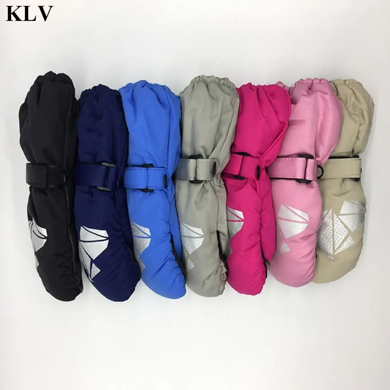 KLV Children Winter Warm Gloves Boys Girls Geometric Print Thick Windproof Waterproof Baby Mittens
KLV Children Winter Warm Gloves Boys Girls Geometric Print Thick Windproof Waterproof Baby Mittens