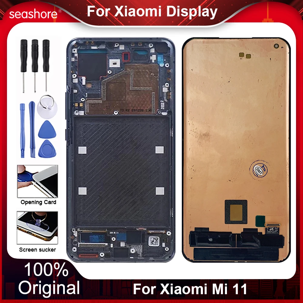Оригинальный дисплей для Xiaomi Mi11 ЖК-дисплей сенсорный экран для Xiaomi Mi 11 дисплей дигитайзер Запасные части M2011K2G M2011K2C
Оригинальный дисплей для Xiaomi Mi11 ЖК-дисплей сенсорный экран для Xiaomi Mi 11 дисплей дигитайзер Запасные части M2011K2G M2011K2C