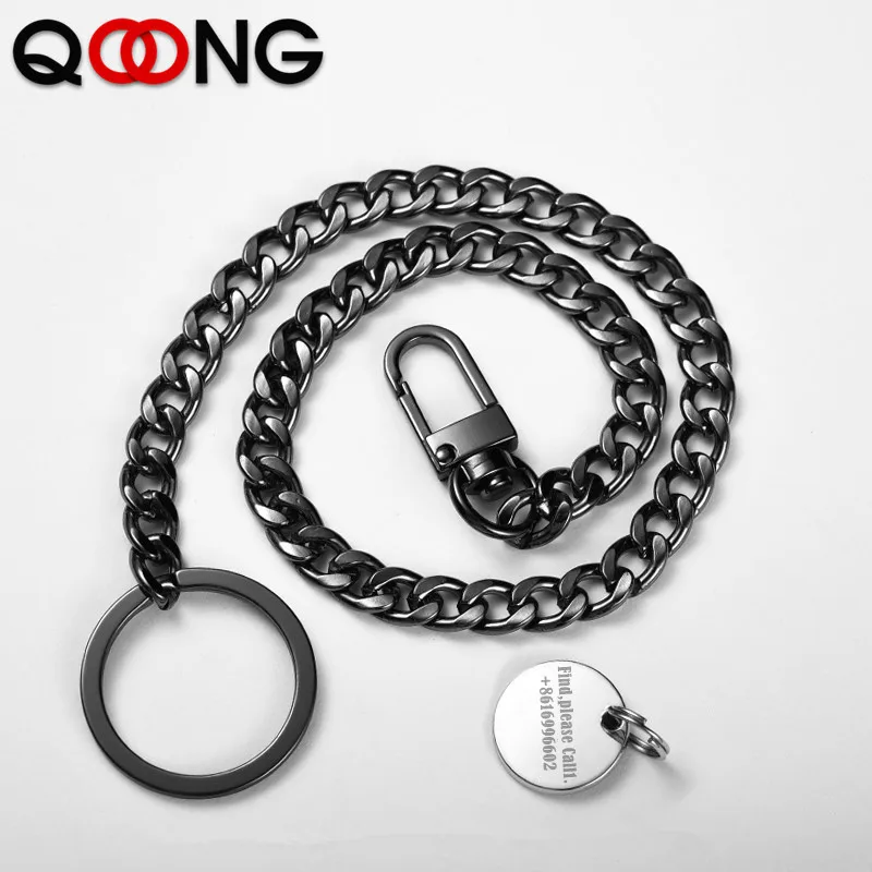 QOONG 2023 New Fashion Men Women Keychain Waist Hanged Key Holder Anti-Lost Long Key Ring Metal Car Key Chains Y54
QOONG 2023 New Fashion Men Women Keychain Waist Hanged Key Holder Anti-Lost Long Key Ring Metal Car Key Chains Y54