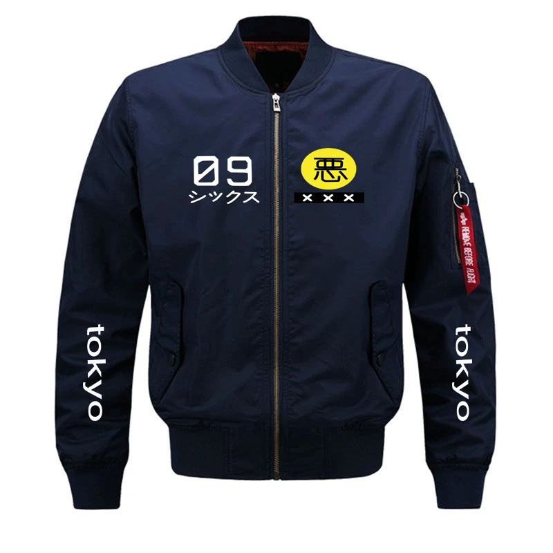 2020 Fashion Tokyo Bay Printed Jacket Japanese Streetwear Hip Hop Patch Design Slim Bomber Jacket Jacket Male Large Size
2020 Fashion Tokyo Bay Printed Jacket Japanese Streetwear Hip Hop Patch Design Slim Bomber Jacket Jacket Male Large Size