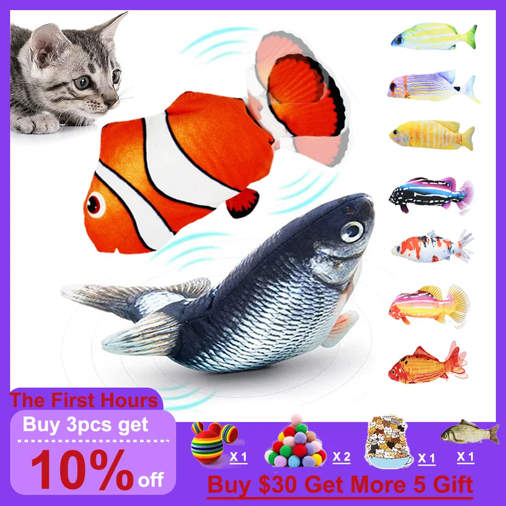 Cat Toy Fish USB Electric Charging Simulation Fish Catnip Cat Pet Chew Bite Interactive Cat Toys Dropshiping Floppy Wagging Fish
Cat Toy Fish USB Electric Charging Simulation Fish Catnip Cat Pet Chew Bite Interactive Cat Toys Dropshiping Floppy Wagging Fish