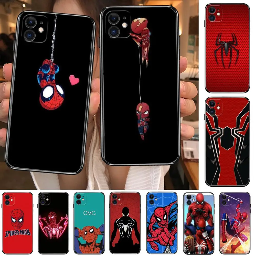 Cartoon SpiderMan Phone Cases For iphone 13 Pro Max case 12 11 Pro Max 8 PLUS 7 PLUS 6S iphone XR X XS mini mobile cell women
Cartoon SpiderMan Phone Cases For iphone 13 Pro Max case 12 11 Pro Max 8 PLUS 7 PLUS 6S iphone XR X XS mini mobile cell women
